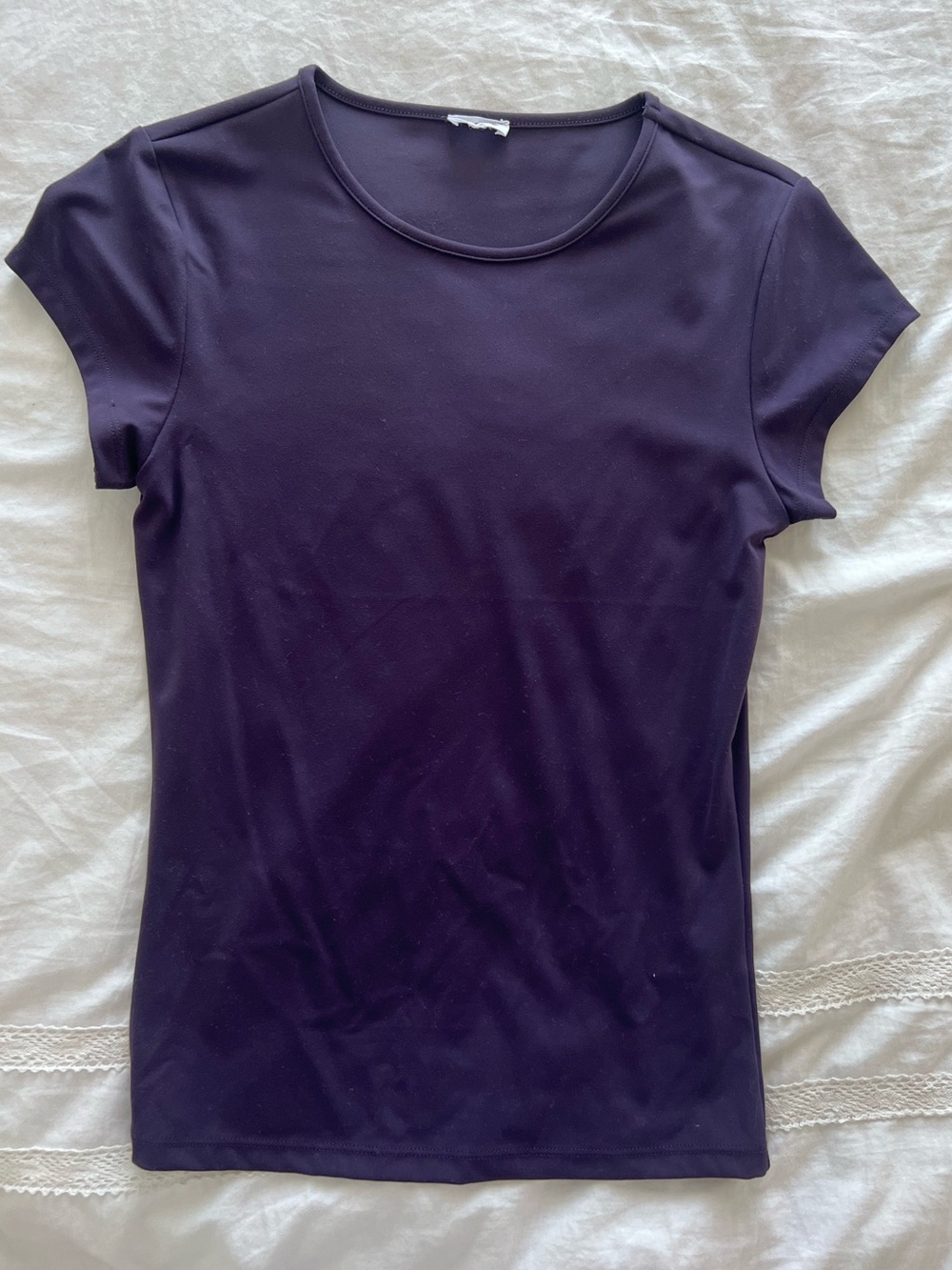 Garage Perky Plum Sleek Tee - Medium